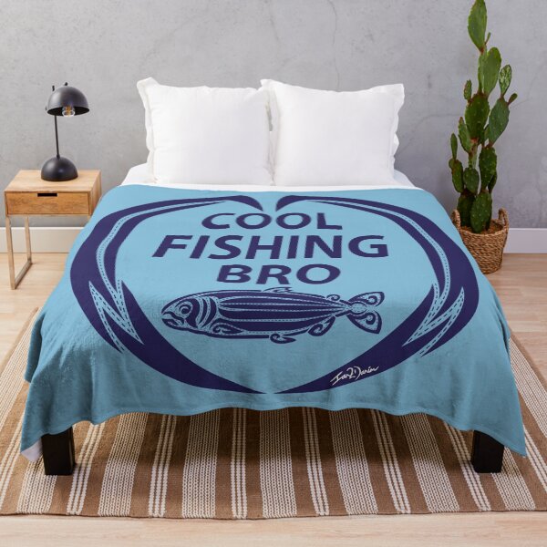 Item preview, Cool Fishing Bro (Blue) designed and sold by Ian2Danim.