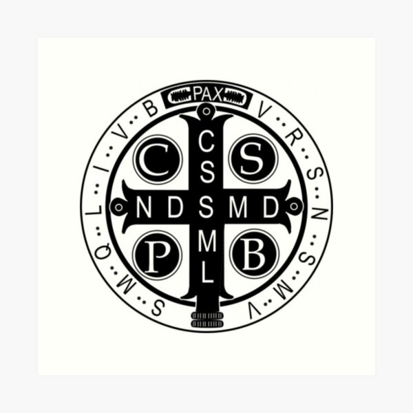 Item preview, St. Benedict Medal Back designed and sold by kirkandanali.