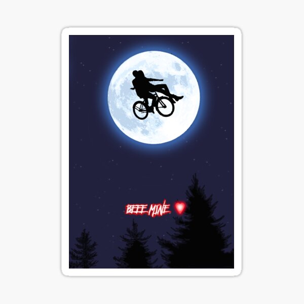 Beee Mine Valentines Card Sticker