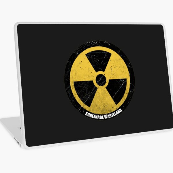 Radiation Warning (Round) Laptop Skin