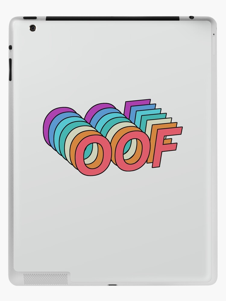 Oof Ipad Case Skin By Drlurking Redbubble - roblox dabbing ipad cases skins redbubble