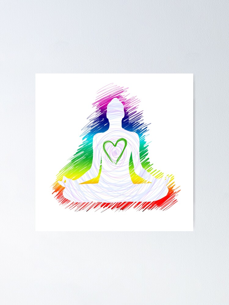 Lotus Chakras, Rainbow, Buddhism, Yoga, Power, T-Shirt Lotus Chakras, Rainbow, Buddhism, Yoga, Power, T-Shirt