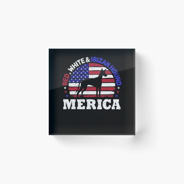 Item preview, Ibizan Hound 4th of July American Flag  designed and sold by rafaeltto.