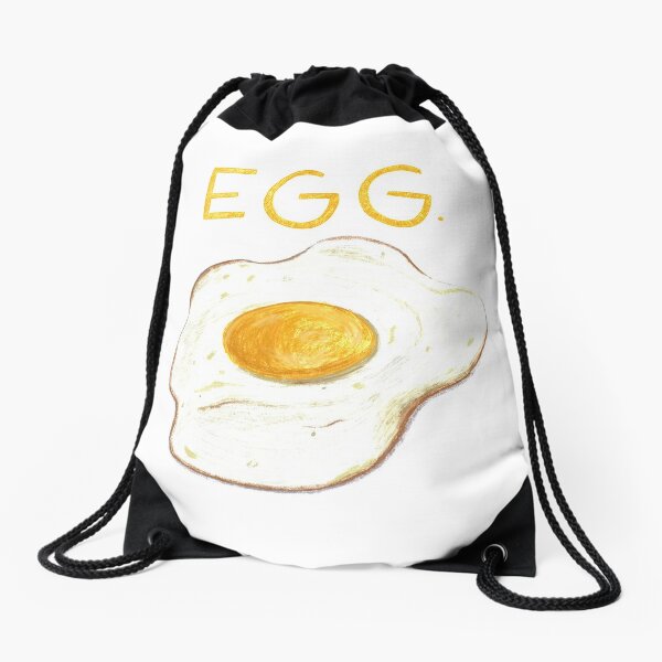Egg Drawstring Bags Redbubble - peep a boo egg roblox