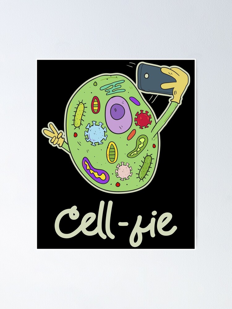 Funny Science Tee - Cell-Fie - For Biology And Chemistry