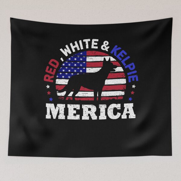 Item preview, Kelpie 4th of July American Flag  designed and sold by rafaeltto.
