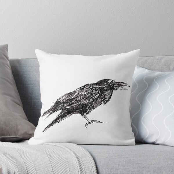 Item preview, Raven with berry designed and sold by Rachel Collier-Wilson.