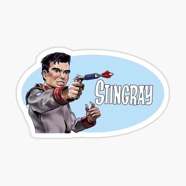 Troy Tempest from 'Stingray' Sticker