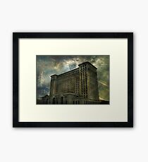 Detroit, Michigan Central Station Framed Print