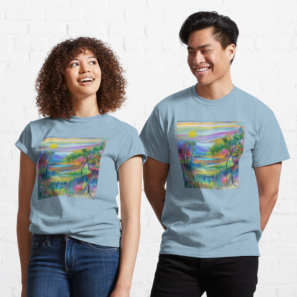 Pastel Landscape #1 Classic T-Shirt