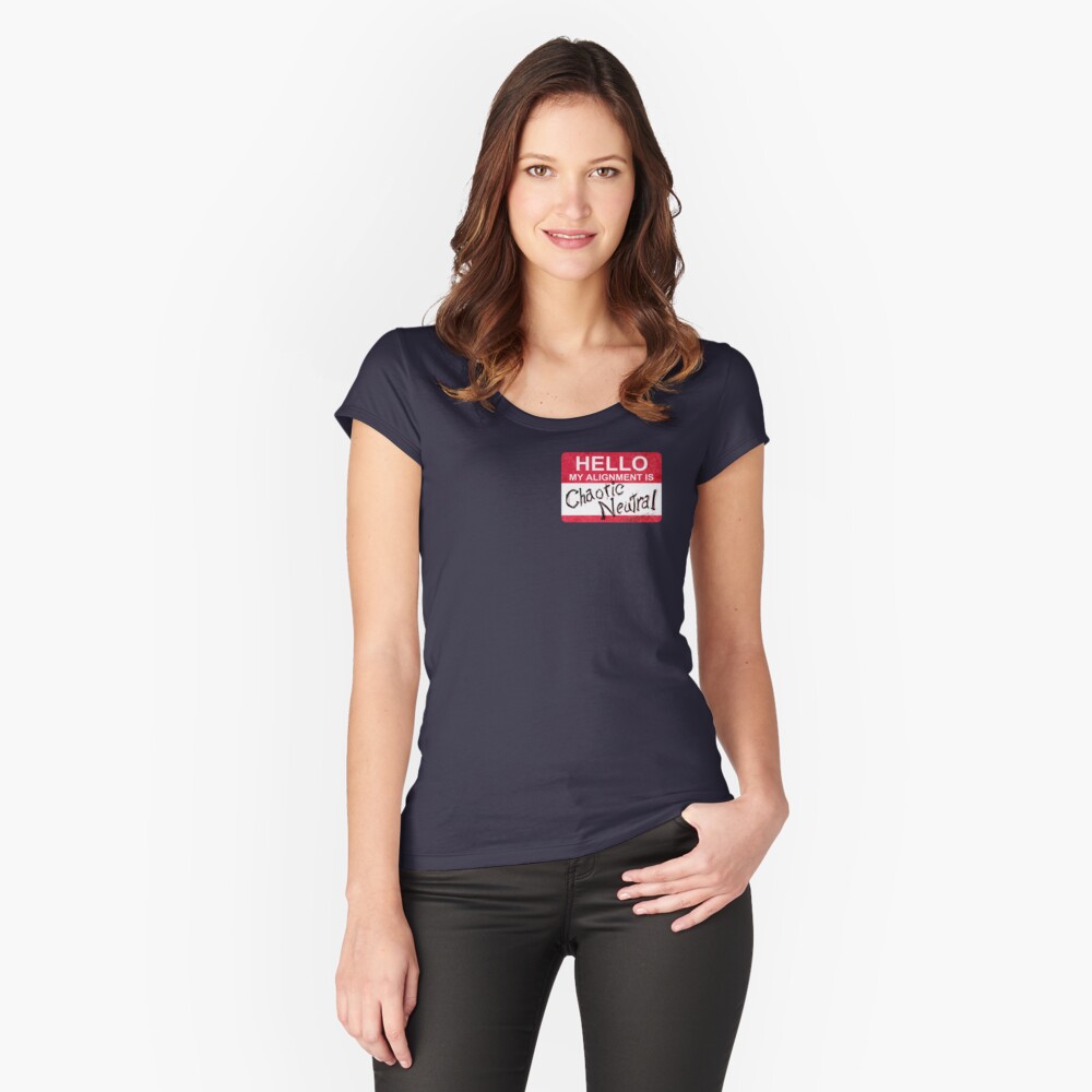 Item preview, Fitted Scoop T-Shirt designed and sold by jasoncmeyer.