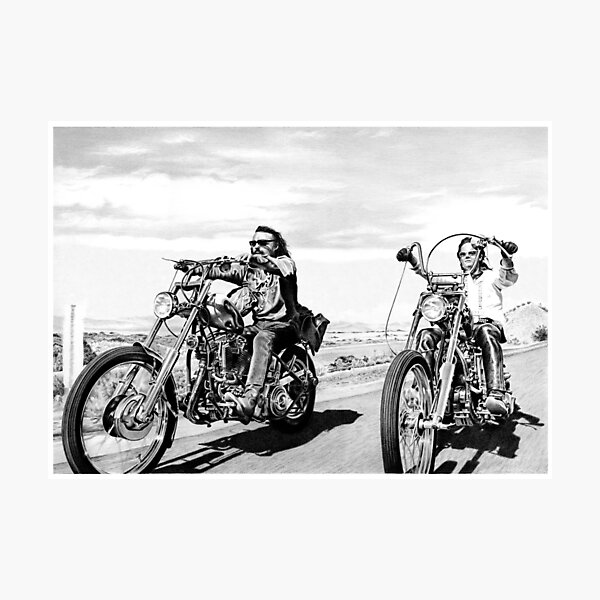 Easy Rider art Photographic Print
