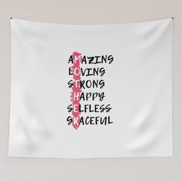Item preview, Mothersday Gift Artwork/Poster/print- 5 quality keywords about a mother designed and sold by theseriousone.