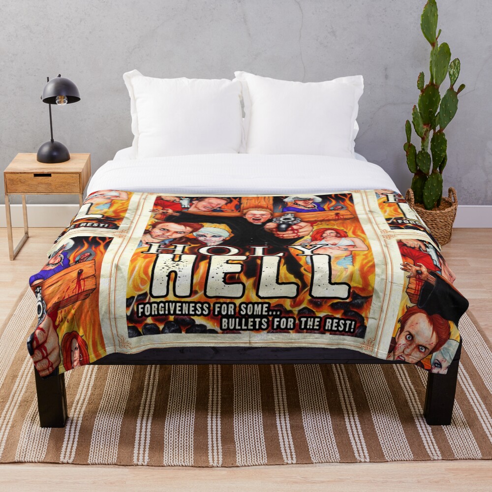 Item preview, Throw Blanket designed and sold by HolyHell.
