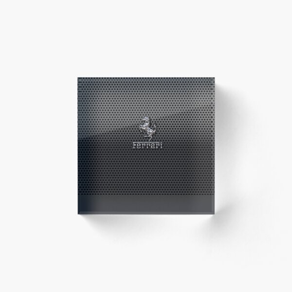 ferrari logo popular Acrylic Block
