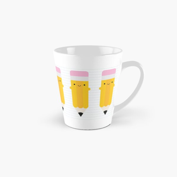 Happy Kawaii Pencils Tall Mug