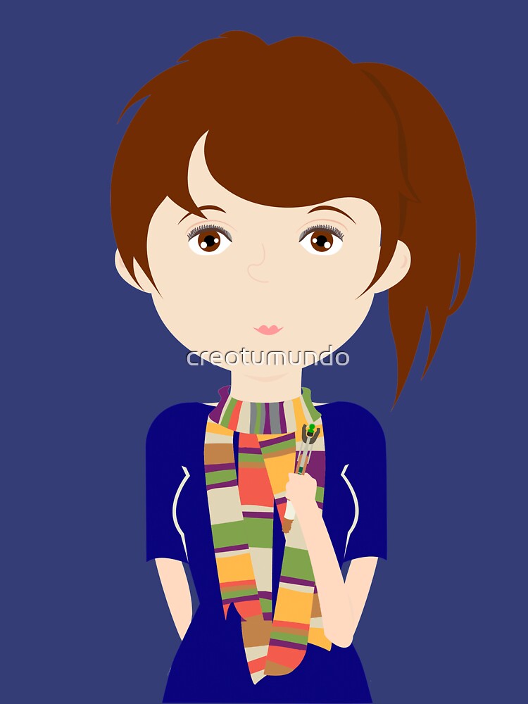 Dr Who fan girl de creotumundo