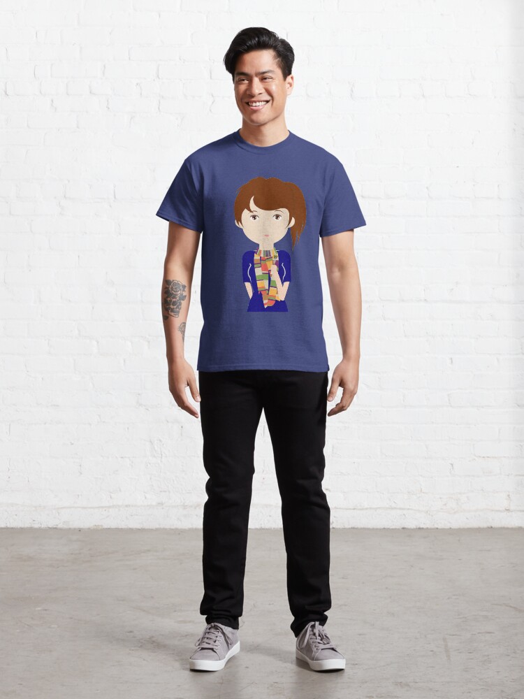 Vista alternativa de Camiseta clásica Dr Who fan girl