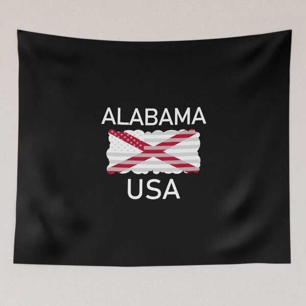 Item preview, Alabama USA State Flag design designed and sold by GetItGiftIt.
