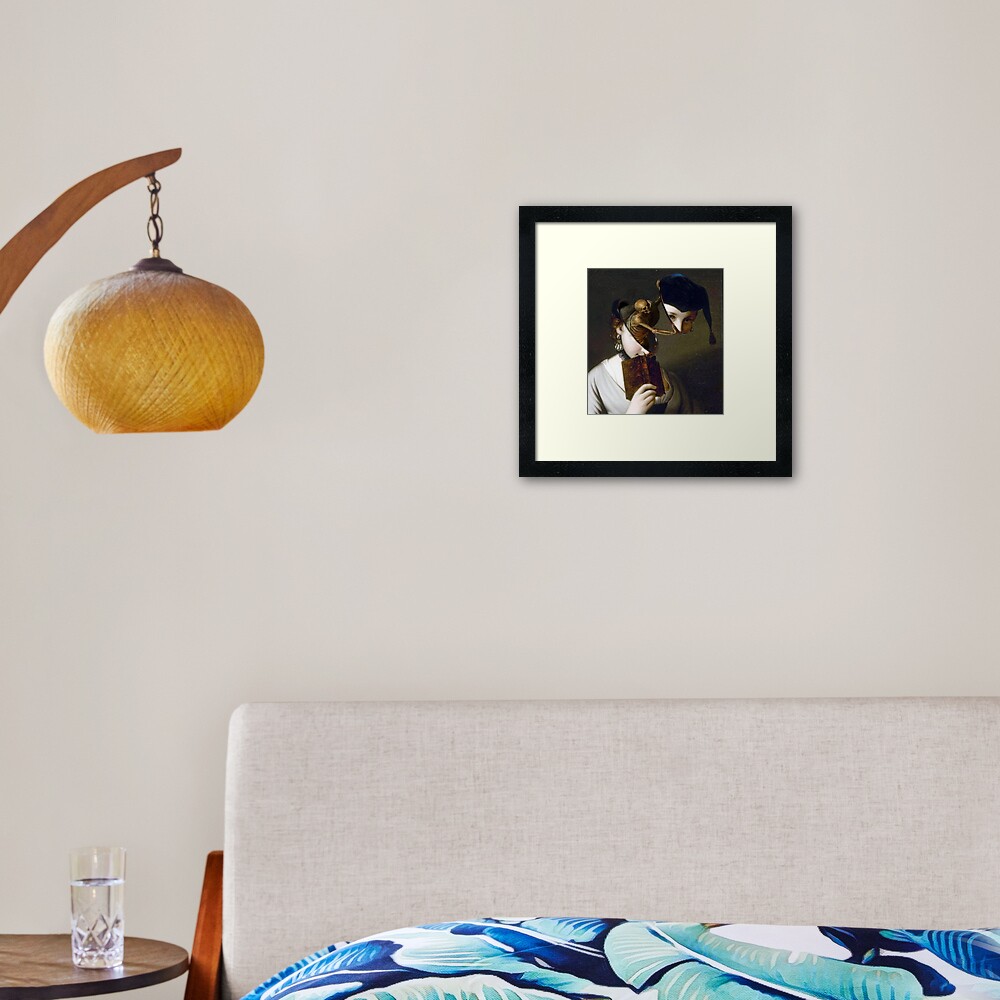 THE GRAVITY AND GRACE ⠀ Framed Art Print