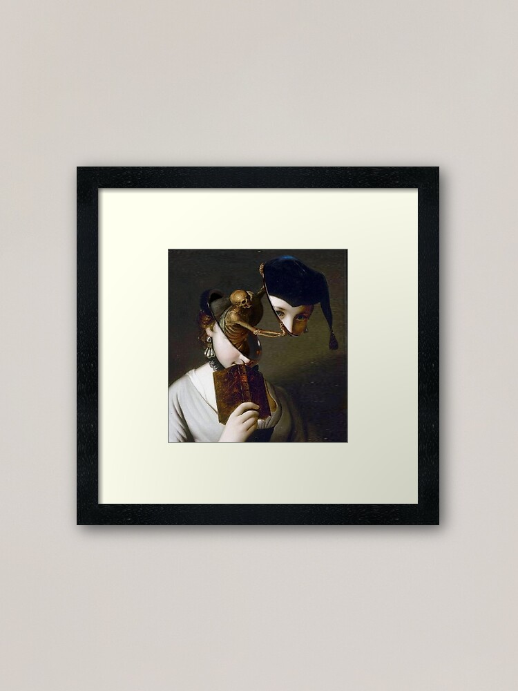Alternate view of THE GRAVITY AND GRACE ⠀ Framed Art Print