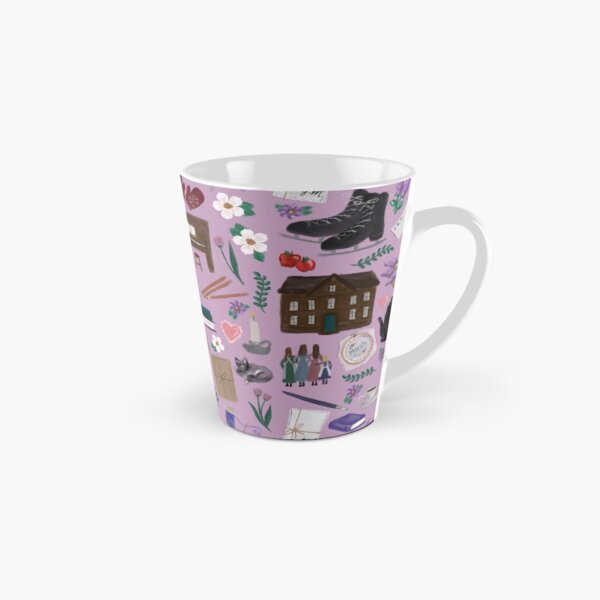 Bookish Pattern Tall Mug