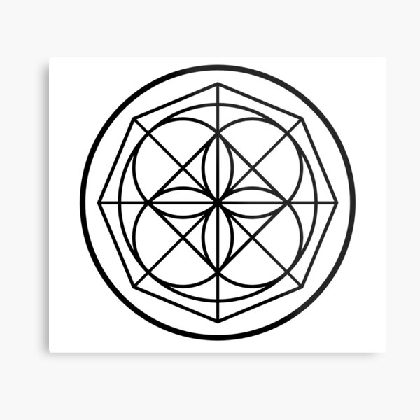 Kenpo Universal Pattern Metal Print
