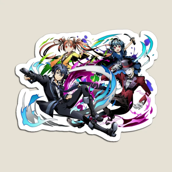 Rentaro Satomi - Black Bullet Anime - Burakku Buretto Sticker for Sale by  the-Gate