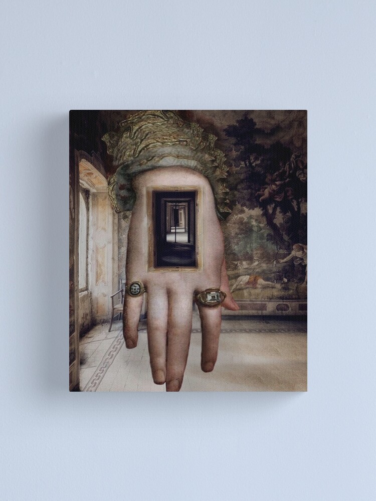 Thumbnail 1 of 3, Canvas Print, THE VOID ⠀ designed and sold by Welderwings.