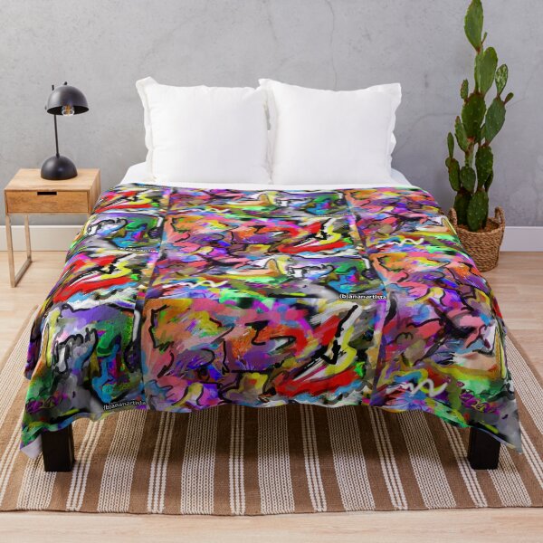 Item preview, Hormonal storms (abstract painting) designed and sold by (b)ananartista SBUFF.