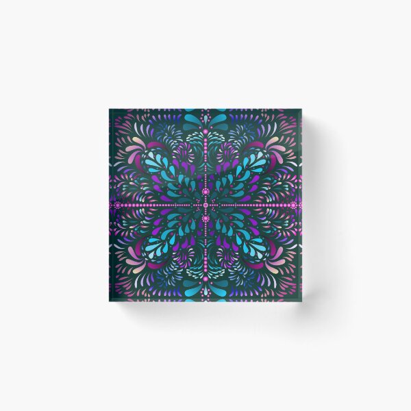 Item preview, aboriginal style - flowers and leaves 2  designed and sold by dedoma.
