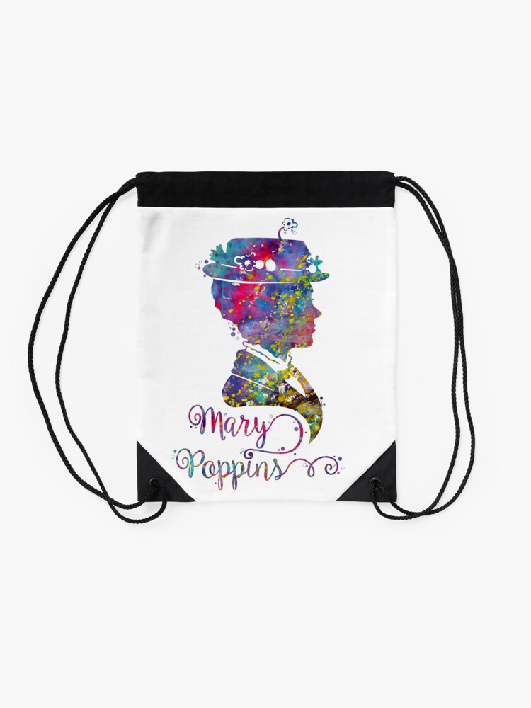 Alternate view of Mary Poppins Drawstring Bag