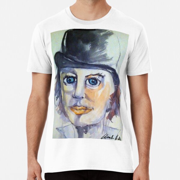 Uomo con bombetta Premium T-Shirt