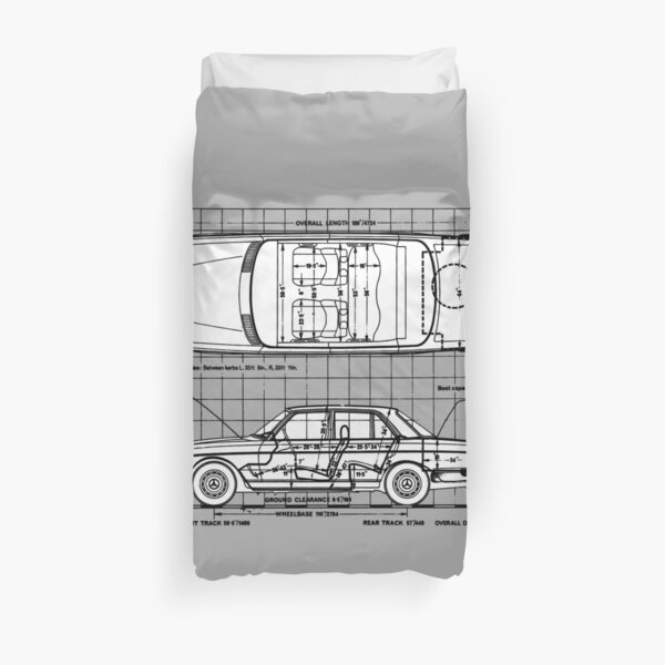 MERCEDES BENZ 230 W123 Housse de couette