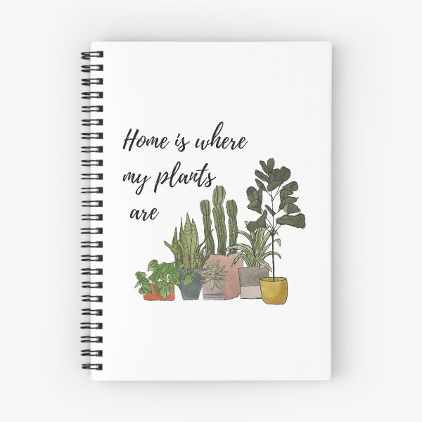 Item preview, Home is where my plants are designed and sold by Cassie Jo.