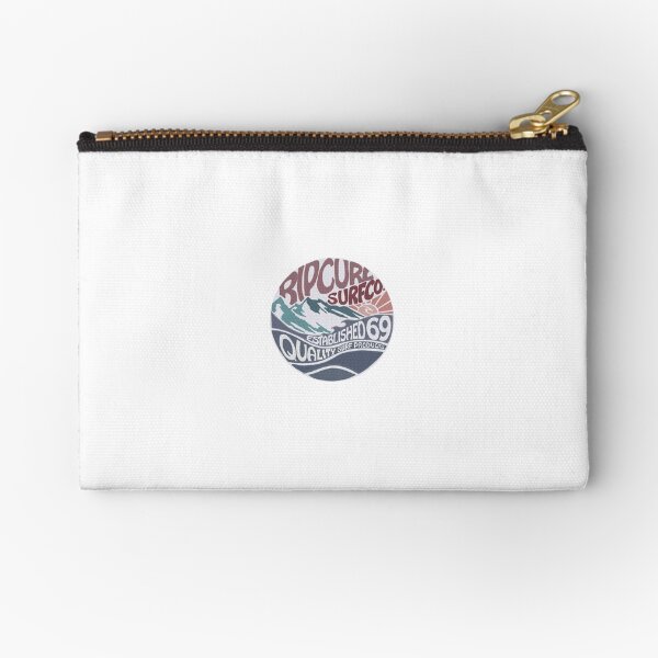 Rip curl surf vintage Zipper Pouch