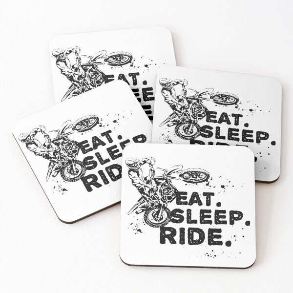Item preview, Eat. Sleep. Ride. Epic Motocross Design designed and sold by thewhitteeguy.