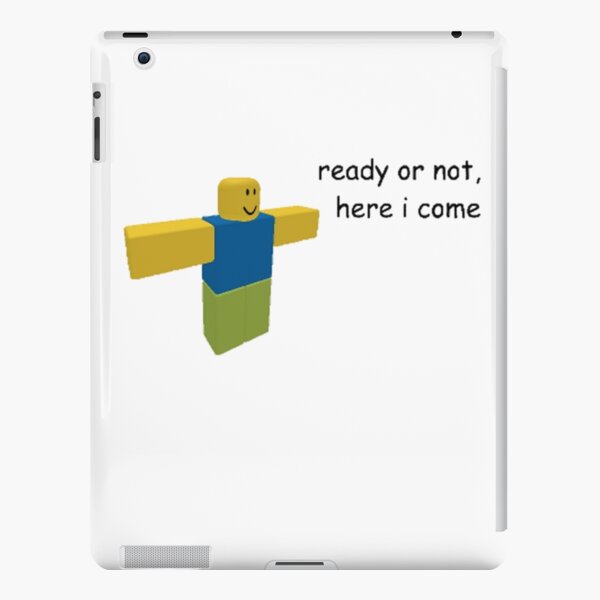 Roblox Ipad Cases Skins Redbubble - how to change your skin in roblox on ipad