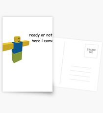 Roblox Postcards Redbubble - roblox character gifts merchandise redbubble