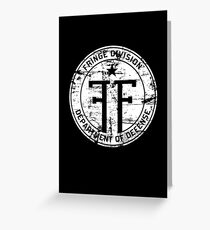 Fringe Division Greeting Card