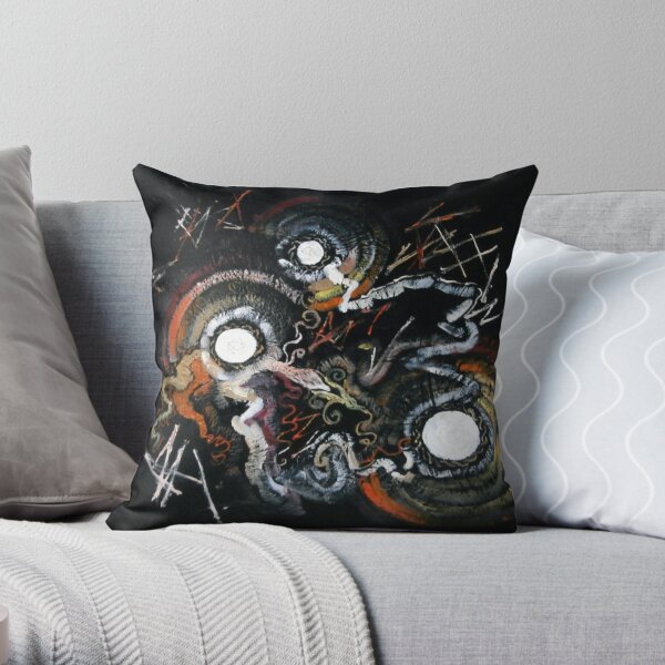 dawning abstract Throw Pillow
