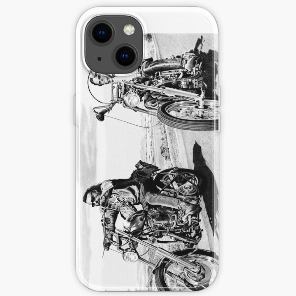 easy rider graphite drawing iPhone Soft Case