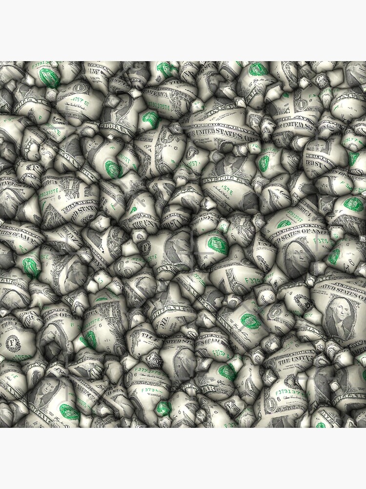 Abstract 3D Dollars by morningdance