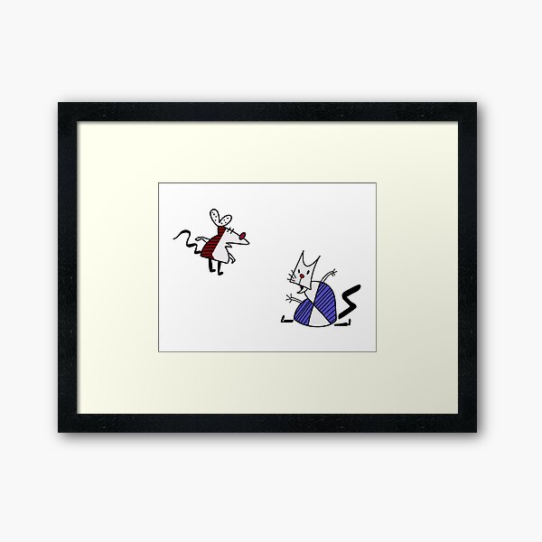 Item preview, Worker and Parasite! - Itchy and Scratchy designed and sold by NoHomers.