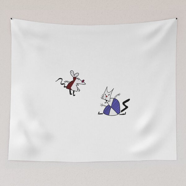 Item preview, Worker and Parasite! - Itchy and Scratchy designed and sold by NoHomers.