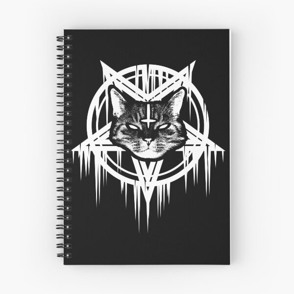 Item preview, Satanic Black Metal Cat CATAN 666 designed and sold by Skady666.