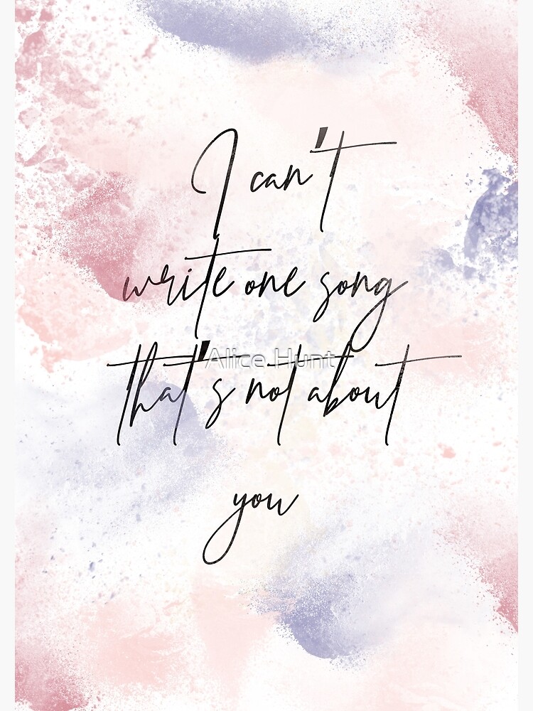 If I Can't Have You (Shawn Mendes Lyrics) Metal Print for Sale by