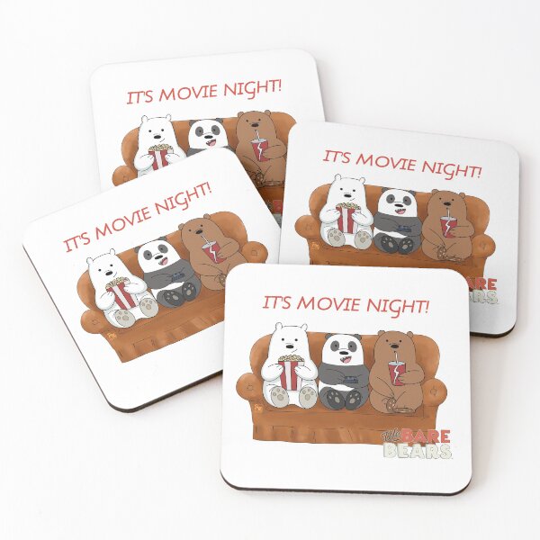 Item preview, We Bare Bears Movie Night designed and sold by P.M. Highlanders.
