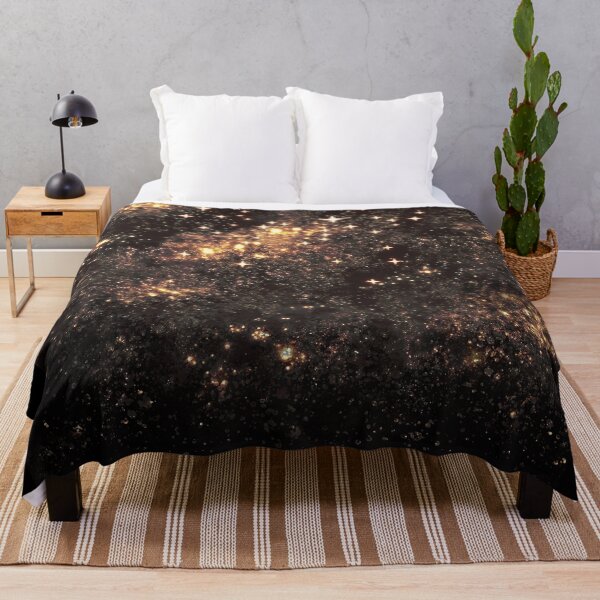Item preview, Glittering Gold Star Galaxy designed and sold by rubydian.
