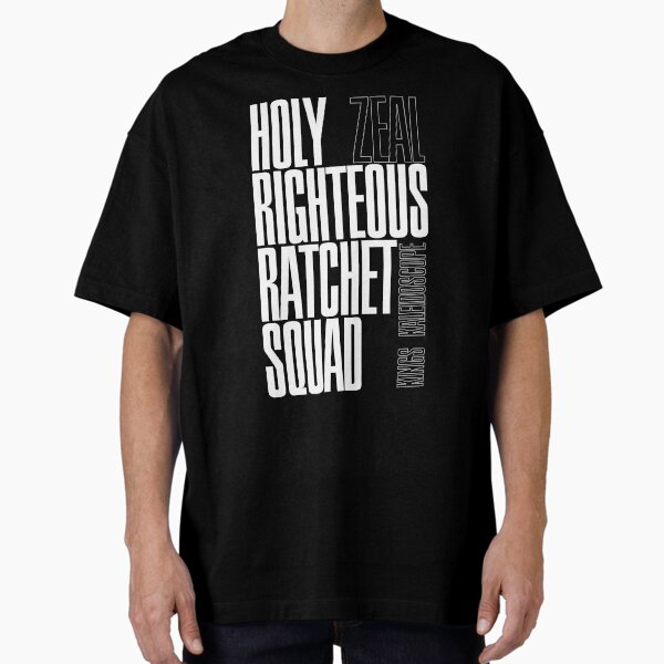 Item preview, HOLY RIGHTEOUS RATCHET SQUAD - Zeal - Kings Kaleidoscope - Sticker designed and sold by Mtfotografy.